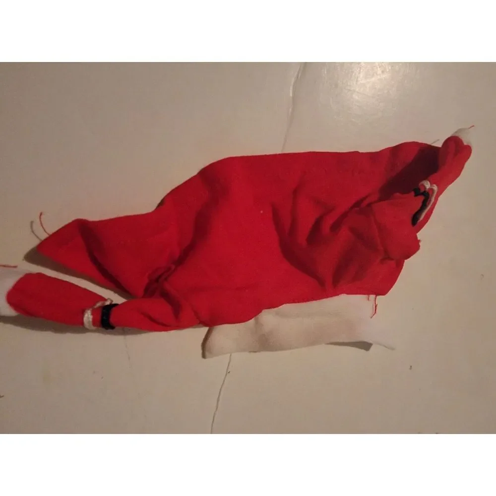 Vintage Barbie Ken Skipper Doll Accessory Clothing Red White Top VTG
